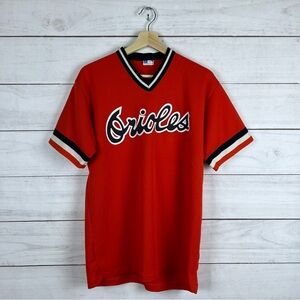 Vintage 1980s Baltimore Orioles MLB Baseball Pro Knit Jersey Fits like Large